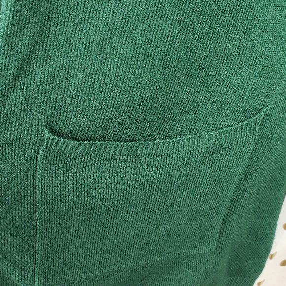 Carolyn Taylor Green Open Cardigan - Picture 4 of 9
